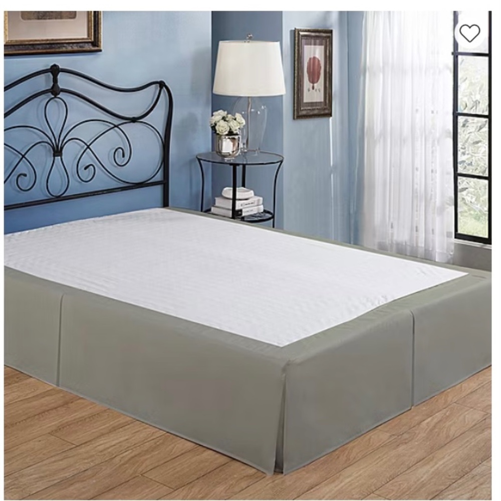 JCPenney Home Gray Full Size Bed Shirt